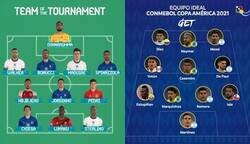 Enlace a El 11 ideal de la Euro y Copa América. ¿Te animas a hacer un 11 entre ambos torneos?