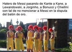 Enlace a Muy duro ser hater de Messi estos dias