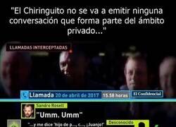 Enlace a Esta es la excusa que sacó el Chiringuito para no hablar del tema Florentino. Escueto.