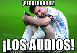 Enlace a Messi mirando El Chiringuito