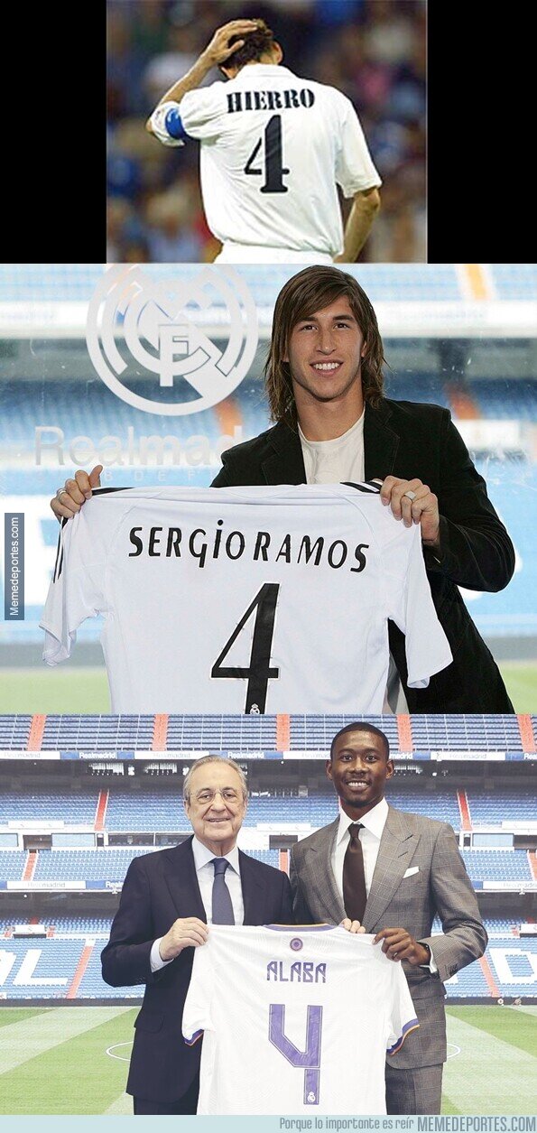 1140357 - En los últimos 31 años solo estos 3 jugadores han usado el 4 en el Madrid