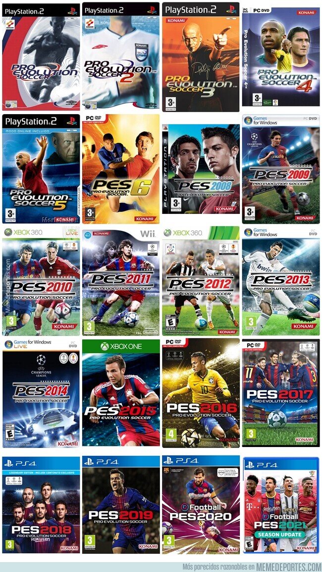 1140371 - Despues de 20 años, PES cambia de nombre para siempre.