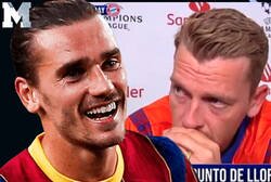 Enlace a Este colaborador de 'El Chiringuito' está llorando por este mensaje del jefe de comunicación de Griezmann