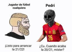 Enlace a Di no a la sobreexplotación de Pedri