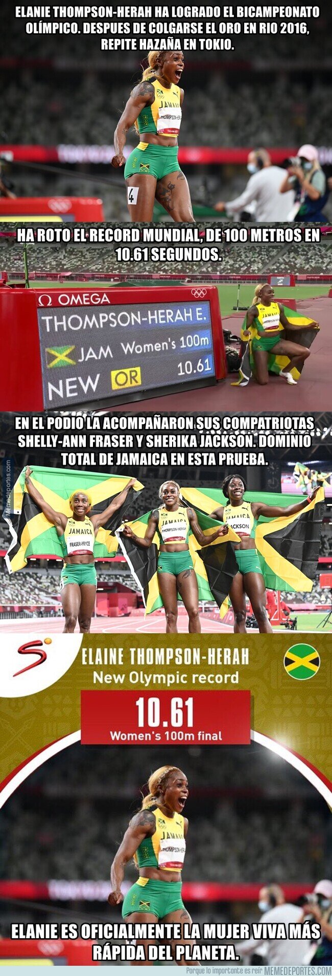 1141018 - Jamaica es sin dudas la cuna de los humanos más rápidos