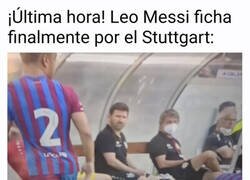 Enlace a Aprovechó el amistoso para despedirse de sus ex