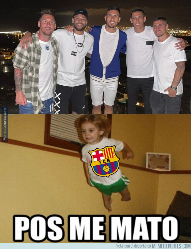 1141262 - Messi se fotografía con medio PSG