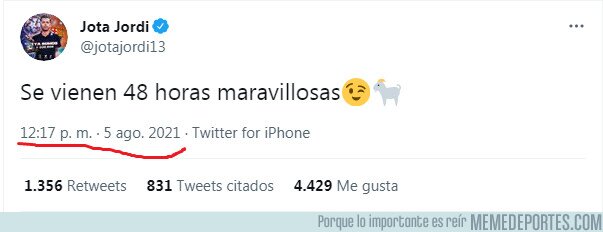 1141365 - Jota Jordi se ha convertido en el Tomás Roncero barcelonista