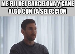 Enlace a Messi lo comprendió al fin
