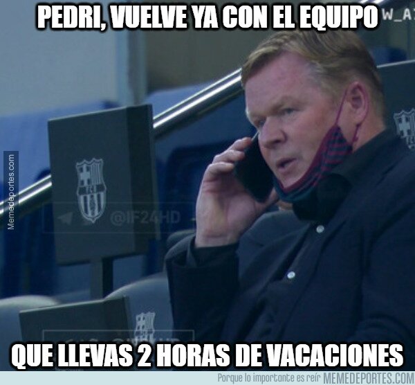 1141567 - Koeman se impacienta sin Pedri