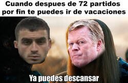 Enlace a Ya denle descaanso a Pedri