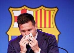 Enlace a Messi se marcha llorando. Todos estamos llorando