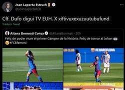 Enlace a ¿Qué haces Laporta?