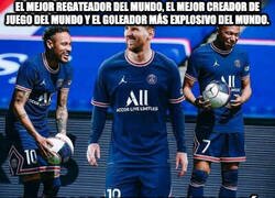 Enlace a Messi es superior a todos