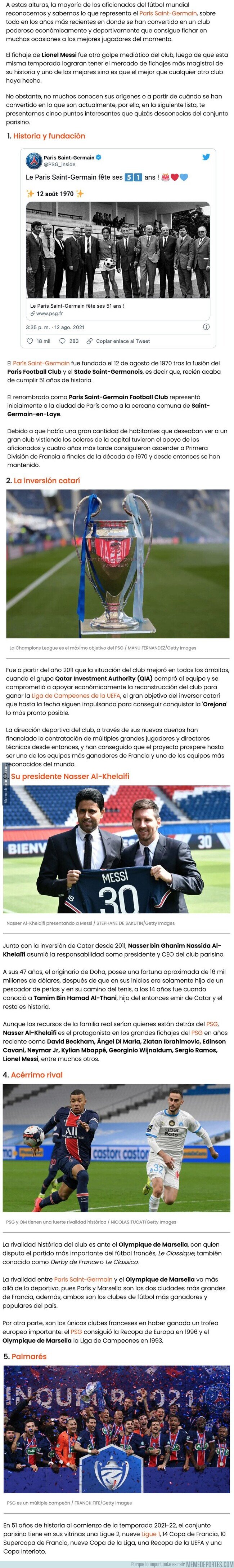 1142168 - Datos del PSG, nuevo equipo de Messi, que todavía no conocías