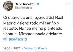 Enlace a Cristiano ha sido rechazado por el Real Madrid