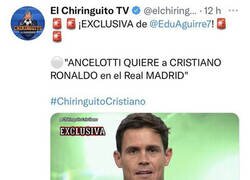 Enlace a Edu Aguirre se la ha jugado a Cristiano