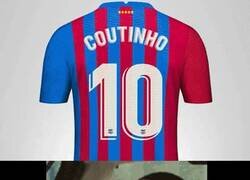 Enlace a Le han ofrecido la 10 a Coutinho.