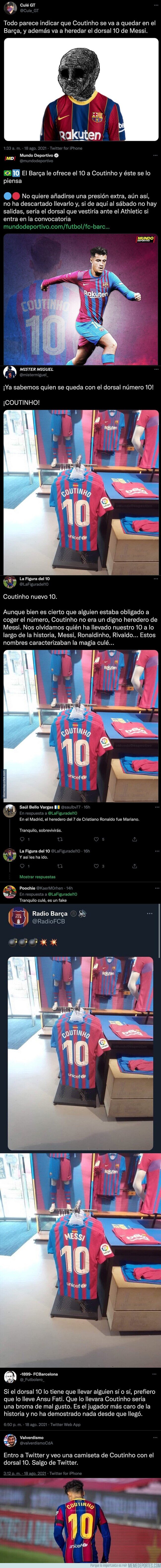1142524 - Miedo entre los culés por esta noticia que ha salido sobre Coutinho