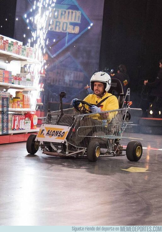 1142713 - La felicidad de Fernando Alonso en el Mercadona