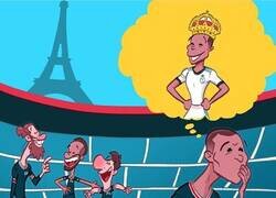 Enlace a Mbappé quiere otra cosa