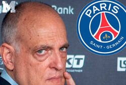 Enlace a El demoledor tuit de Javier Tebas contra los clubes estado tras el no fichaje de Mbappé