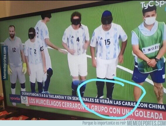 1143488 - TyC Sports dando una noticia sobre la selección argentina de ciegos