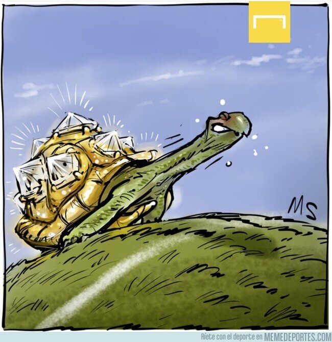 1143695 - La tortuga cubierta de oro que buscaba la libertad
