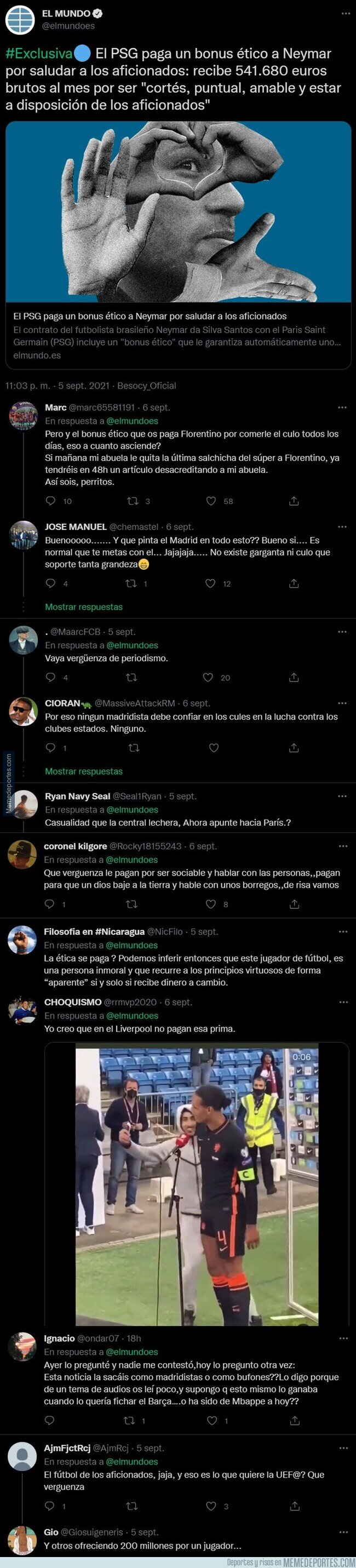 1143902 - La vergonzosa y faraónica cifra que el PSG paga a Neymar que todo el mundo está criticando