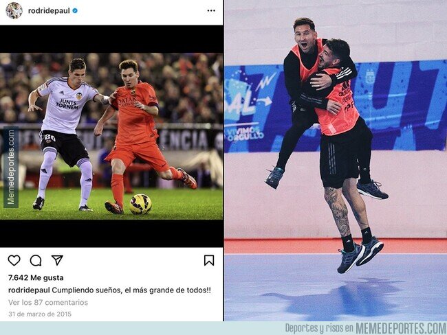 1144049 - De Paul hace 6 años no habría dado crédito al ahora