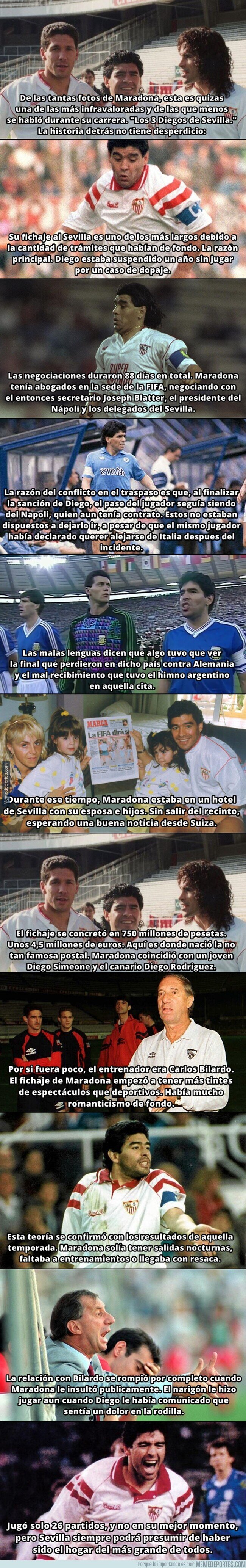 1144050 - Una historia sobre Maradona y el Sevilla