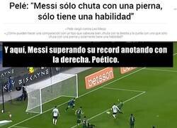 Enlace a Messi es un tipo romántico