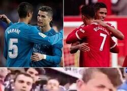 Enlace a Viejos amigos en el Old Trafford