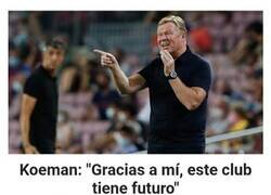 Enlace a Koeman y el futuro del Barça