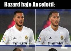 Enlace a Hazard bajo Ancelotti