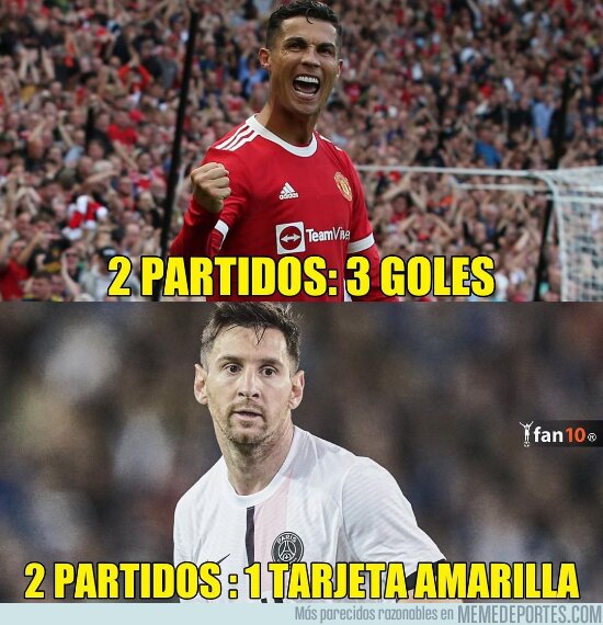 1144590 - Datos Messi vs Cristiano