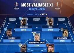 Enlace a El 11 más valioso de la Europa League, por Transfermarkt