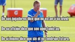 Enlace a Lo de Koeman es de verdad preocupante