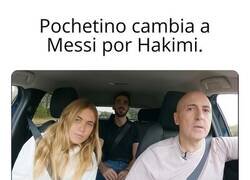 Enlace a Messi es sustituido por el gran Hakimi