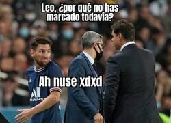 Enlace a Lo que Messi y Pochettino se dijeron
