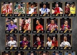 Enlace a La lista de los Botas de Oro tienen un nuevo invitado