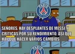 Enlace a Cambios en el PSG