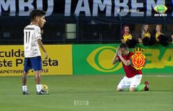 Enlace a Asensio contra la defensa del Mallorca