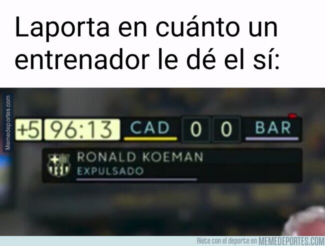 1145150 - Koeman expulsado