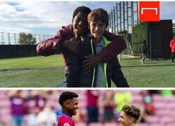 Enlace a Quién le iba a decir en ese momento que acabarían jugando juntos