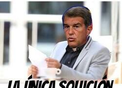 Enlace a La única solución del Barça