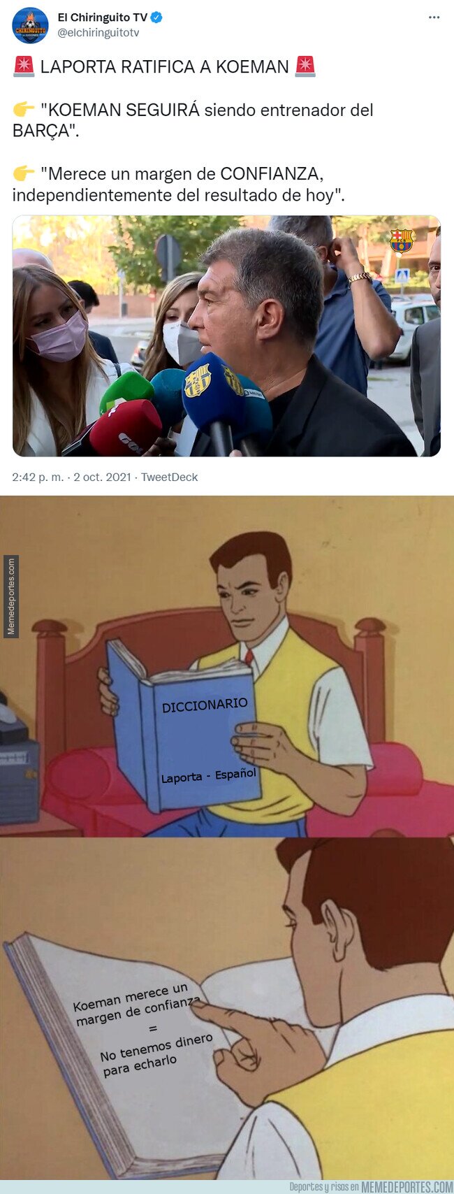 1145848 - Lo que realmente quiere decir Laporta