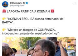 Enlace a Lo que realmente quiere decir Laporta