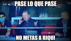 Enlace a Koeman lo tiene claro