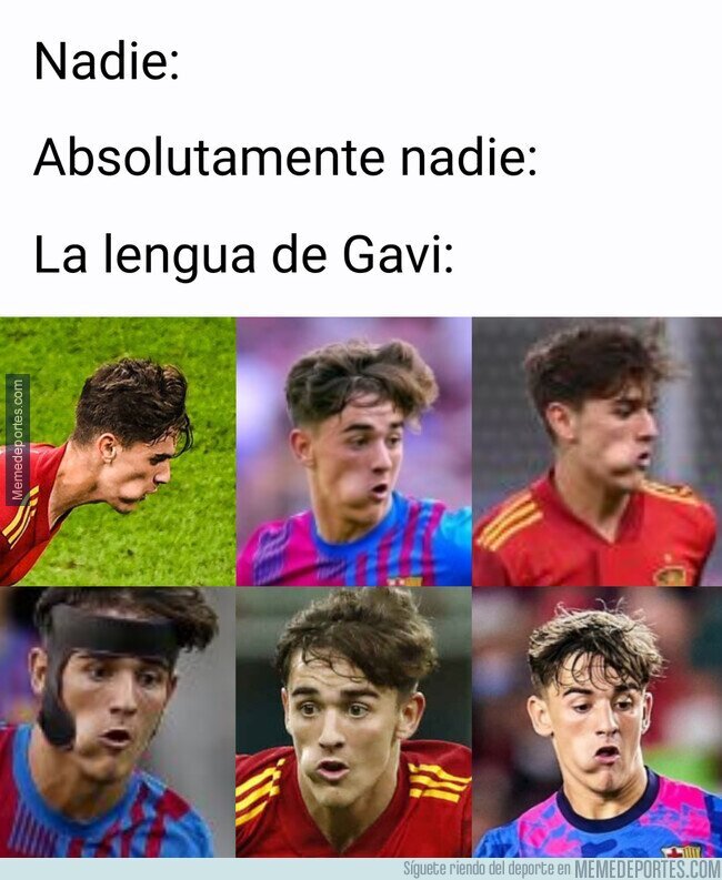 1146175 - Cada jugador tiene sus manías y la de Gavi esta